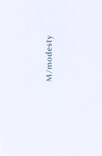 Enlarge image Cover: M/modesty - Julia Dubsky