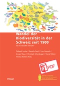 Abbildung von: Wandel der Biodiversität in der Schweiz seit 1900 - Haupt Verlag