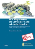 Abbildung von: Die Ringelnatter im Schweizer Landwirtschaftsgebiet - Haupt Verlag