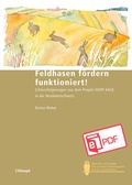 Abbildung von: Feldhasen fördern funktioniert! - Haupt Verlag