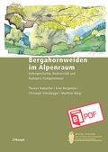 Abbildung von: Bergahornweiden im Alpenraum - Haupt Verlag