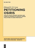 Cover: Petitioning Osiris - De Gruyter