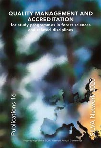 Enlarge image Cover: Quality management and accreditation for study programmes in forest sciences and related disciplines - Technische Uni Dresden