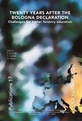 Cover: Twenty years after the Bologna declaration. Challenges for higher forestry education - Technische Uni Dresden