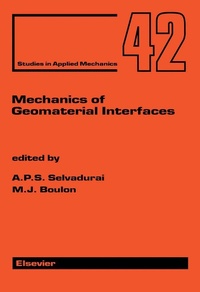 Enlarge image Cover: Mechanics of Geomaterial Interfaces - Elsevier