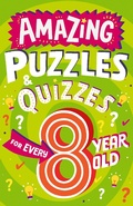 Cover: Amazing Puzzles and Quizzes for Every 8 Year Old - HarperCollins