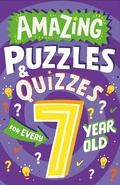 Cover: Amazing Puzzles and Quizzes for Every 7 Year Old - HarperCollins