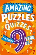 Cover: Amazing Puzzles and Quizzes for Every 9 Year Old - HarperCollins
