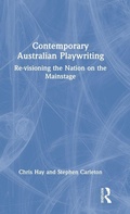 Cover: Contemporary Australian Playwriting - Routledge