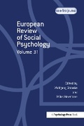 Cover: European Review of Social Psychology: Volume 31 - Routledge