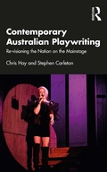 Cover: Contemporary Australian Playwriting - Routledge