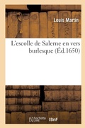 Cover: L'escolle de Salerne en vers burlesque - Hachette Livre Bnf