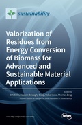 Cover: Valorization of Residues from Energy Conversion of Biomass for Advanced and Sustainable Material Applications - MDPI AG