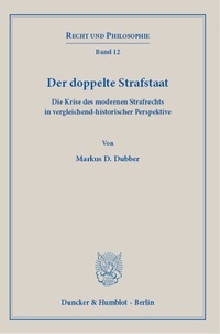 Abbildung von: Der doppelte Strafstaat. - Duncker & Humblot