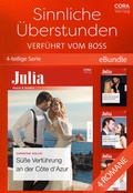 Cover: Sinnliche &Uuml;berstunden - Verf&uuml;hrt vom Boss (4-teilige Serie) - CORA Verlag