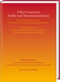 Bild: Volker Losemann - Antike und Nationalsozialismus - Harrassowitz Verlag