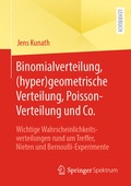 Cover: Binomialverteilung, (hyper)geometrische Verteilung, Poisson-Verteilung und Co. - Springer Spektrum
