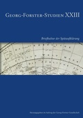 Cover: Georg-Forster-Studien XXIII - Kassel University Press