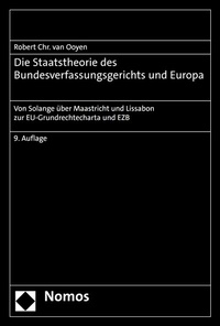 Abbildung von: Die Staatstheorie des Bundesverfassungsgerichts und Europa - Nomos