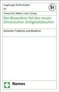 Cover: Der Besondere Teil des neuen chinesischen Zivilgesetzbuches - Nomos