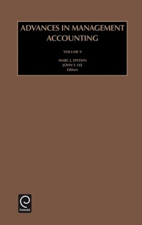 Enlarge image Cover: Advances in Management Accounting - JAI Press Inc.