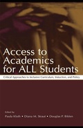 Cover: Access To Academics for All Students - Routledge