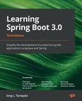 Cover: Learning Spring Boot 3.0 - Packt Publishing