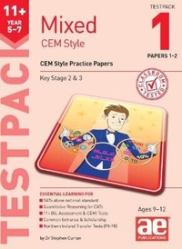 Enlarge image Cover: 11+ Mixed CEM Style Testpack 1 Papers 1-2 - Accelerated Education Publications Ltd