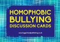 Cover: Homophobic Bullying Discussion Cards - Loggerhead Publishing Ltd