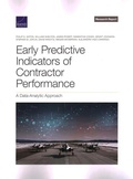 Cover: Early Predictive Indicators of Contractor Performance - RAND Corporation