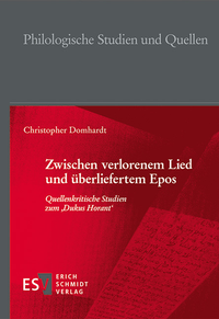 Abbildung von: Zwischen verlorenem Lied und überliefertem Epos - Erich Schmidt Verlag