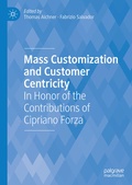 Cover: Mass Customization and Customer Centricity - Palgrave Macmillan