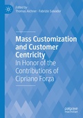 Cover: Mass Customization and Customer Centricity - Palgrave Macmillan