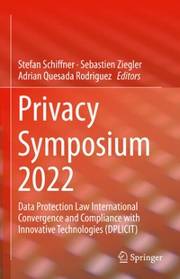 Enlarge image Cover: Privacy Symposium 2022 - Springer