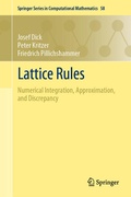Cover: Lattice Rules - Springer