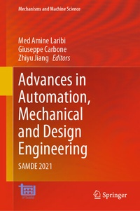 Abbildung von: Advances in Automation, Mechanical and Design Engineering - Springer
