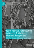 Cover: Youth Political Participation in Greece: A Multiple Methods Perspective - Palgrave Macmillan