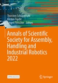 Cover: Annals of Scientific Society for Assembly, Handling and Industrial Robotics 2022 - Springer