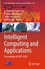 Cover: Intelligent Computing and Applications - Springer