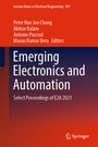 Cover: Emerging Electronics and Automation - Springer