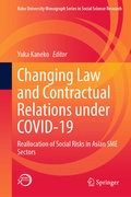 Cover: Changing Law and Contractual Relations under COVID-19 - Springer