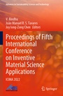 Cover: Proceedings of Fifth International Conference on Inventive Material Science Applications - Springer