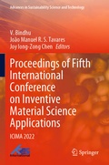 Cover: Proceedings of Fifth International Conference on Inventive Material Science Applications - Springer
