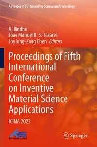 Enlarge image Cover: Proceedings of Fifth International Conference on Inventive Material Science Applications - Springer