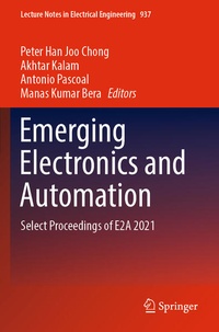 Enlarge image Cover: Emerging Electronics and Automation - Springer
