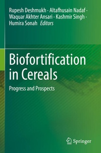 Enlarge image Cover: Biofortification in Cereals - Springer