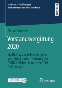 Abbildung von: Vorstandsvergütung 2020 - Springer