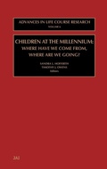 Cover: Children at the Millennium: Volume 6 - JAI Press Inc.