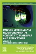 Cover: Modern Luminescence from Fundamental Concepts to Materials and Applications, Volume 3 - Woodhead Publishing