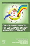 Cover: Carbon Quantum Dots for Sustainable Energy and Optoelectronics - Woodhead Publishing